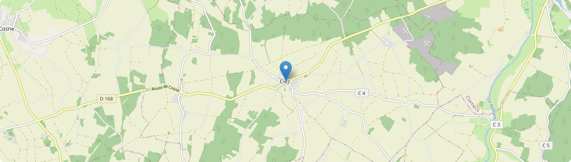 Ciez - Carte