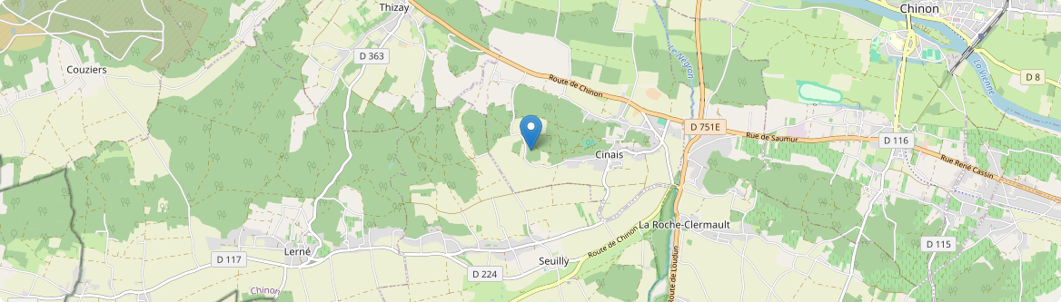 Cinais - Carte