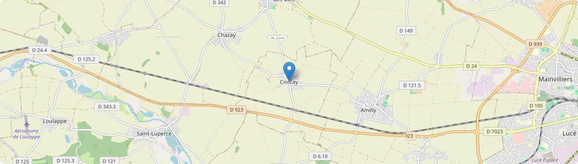 Cintray - Carte