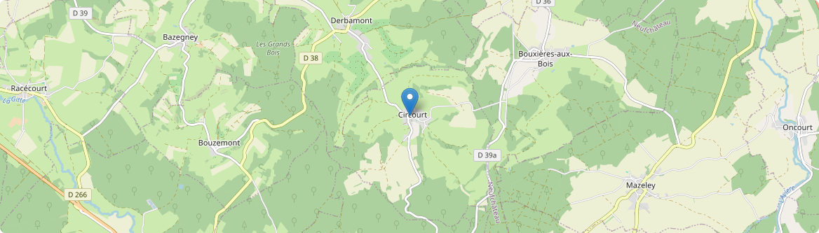 Circourt - Carte