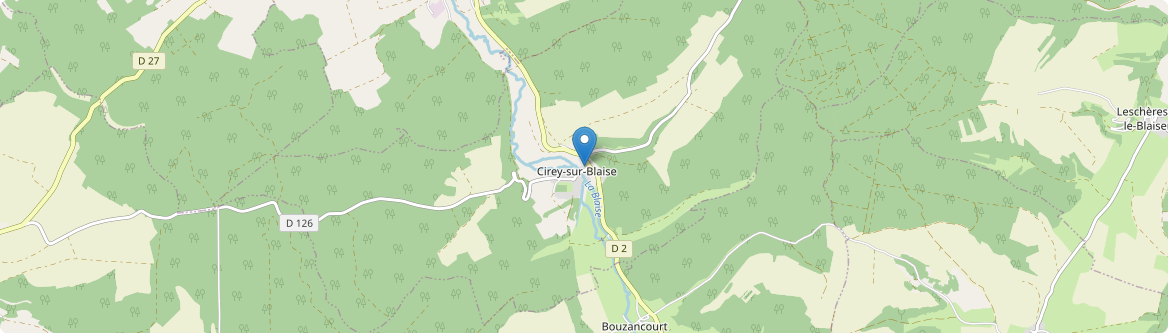 Cirey-sur-Blaise - Carte