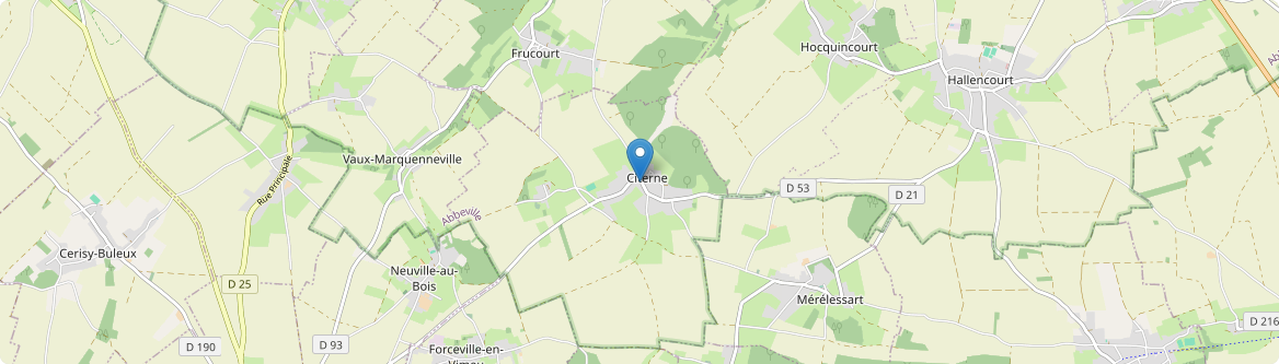 Citerne - Carte