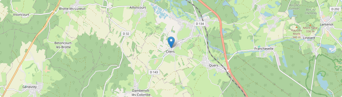 Citers - Carte