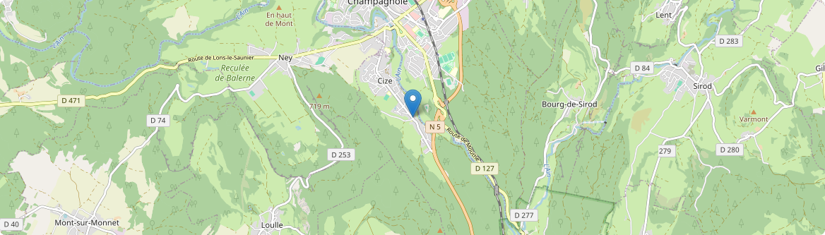Cize - Carte