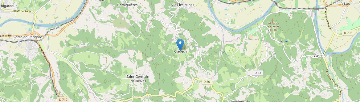 Cladech - Carte