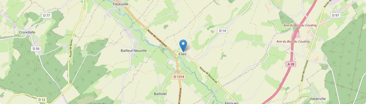 Clais - Carte