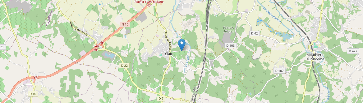 Claix - Carte