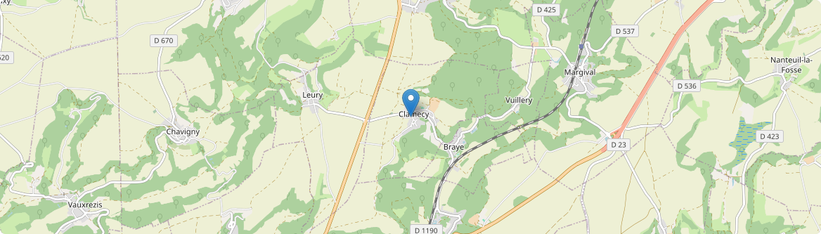 Clamecy - Carte