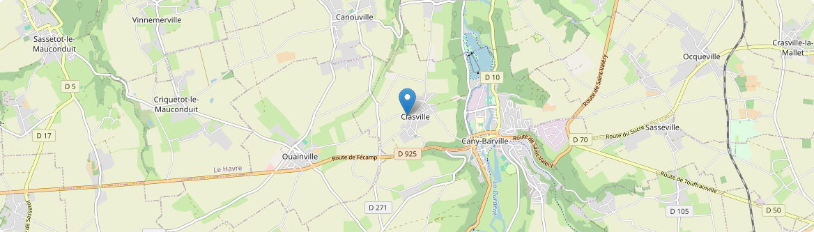 Clasville - Carte