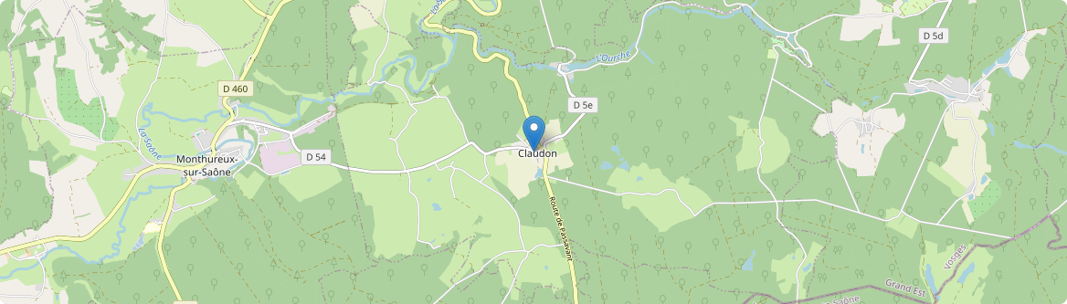 Claudon - Carte