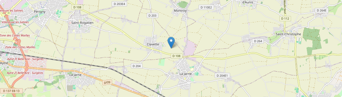 Clavette - Carte