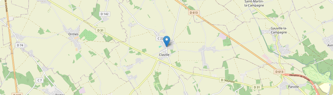 Claville - Carte
