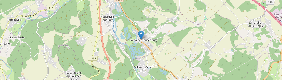 Clef Vallée d'Eure - Carte