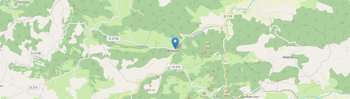 Clermont - Carte