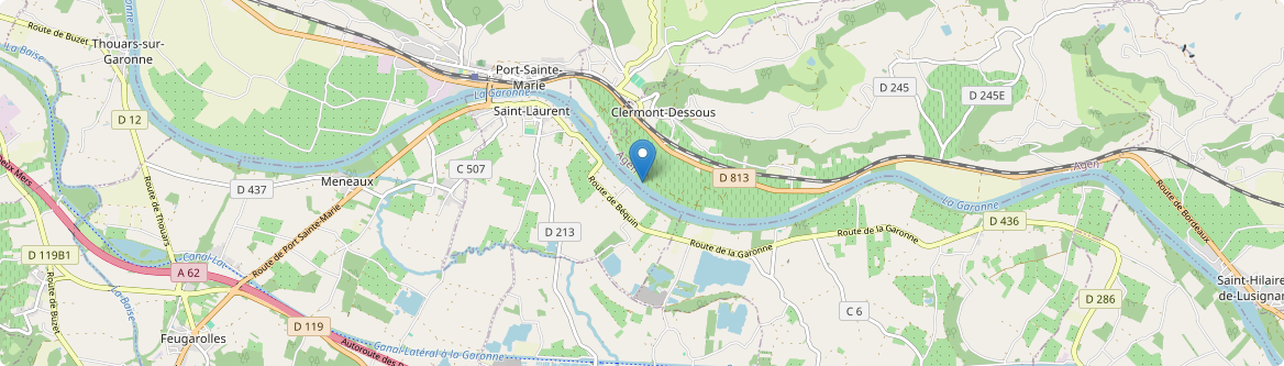 Clermont-Dessous - Carte