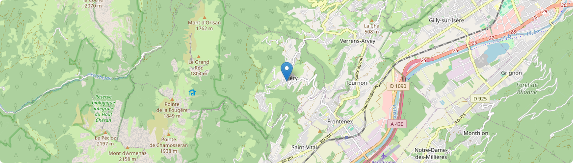 Cléry - Carte