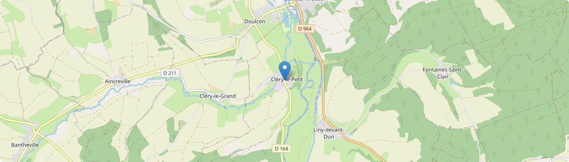 Cléry-le-Petit - Carte