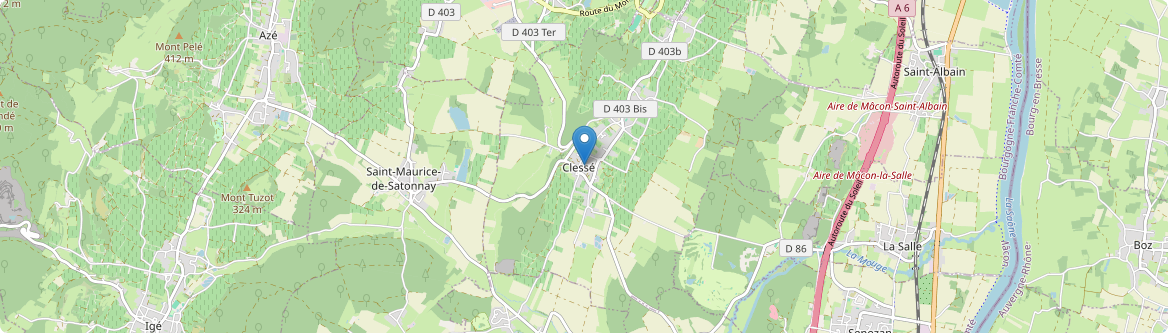 Clessé - Carte