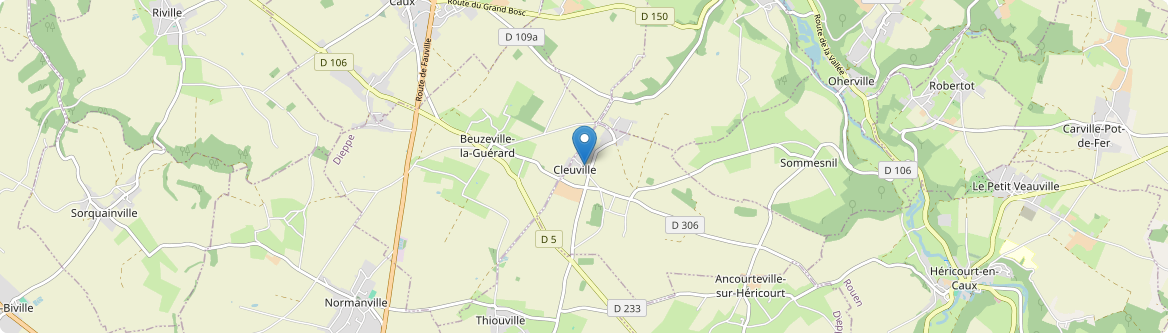 Cleuville - Carte