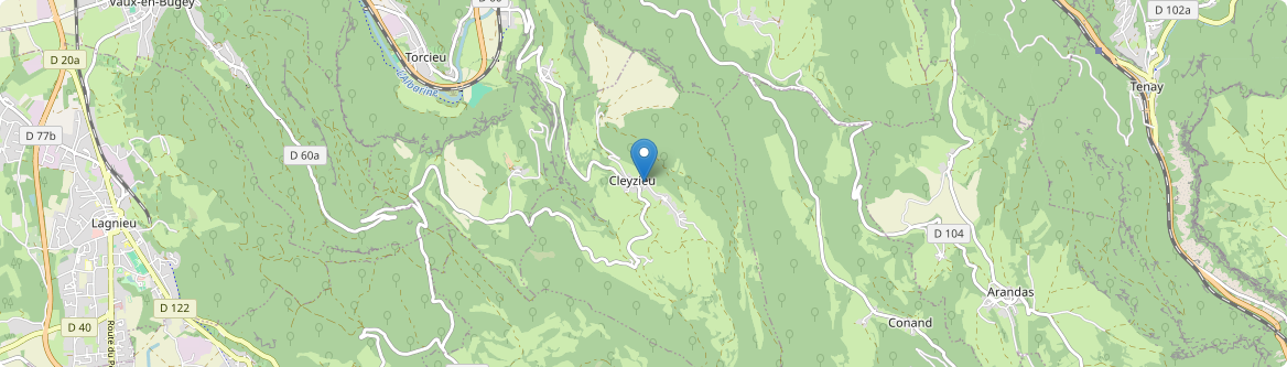 Cleyzieu - Carte