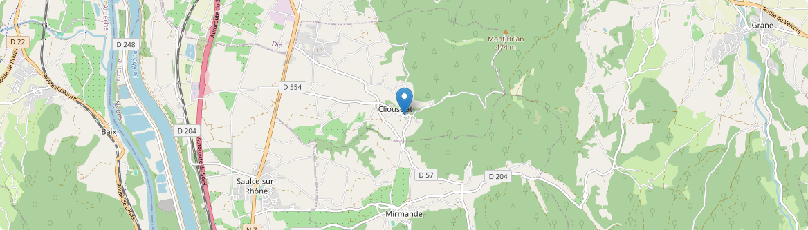Cliousclat - Carte