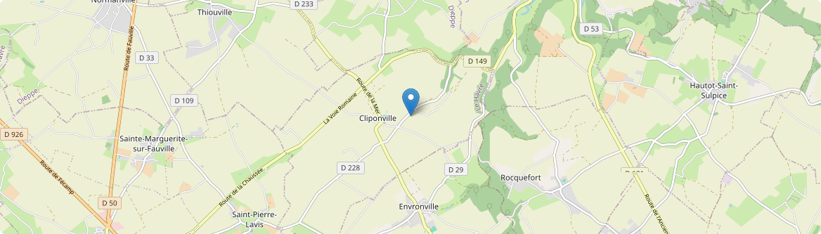 Cliponville - Carte