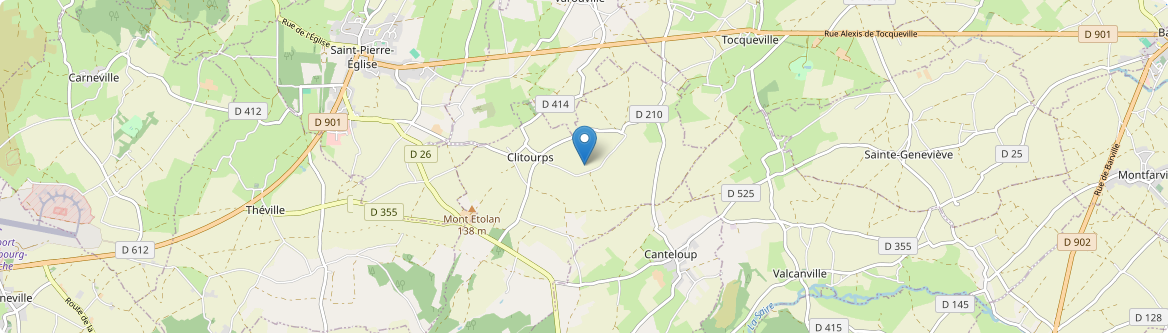 Clitourps - Carte