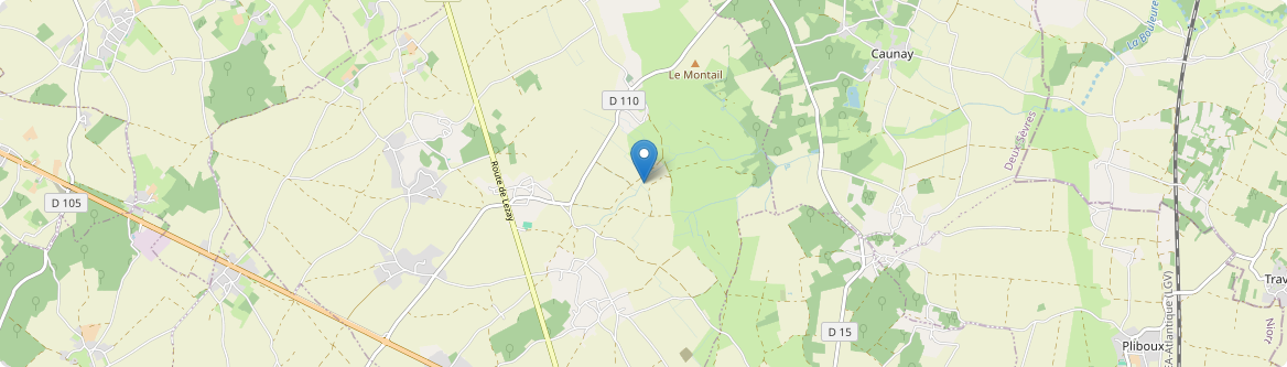 Clussais-la-Pommeraie - Carte