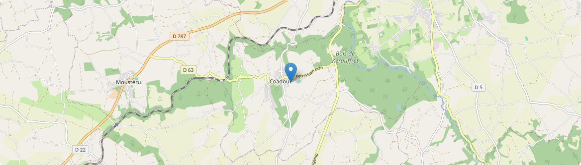 Coadout - Carte