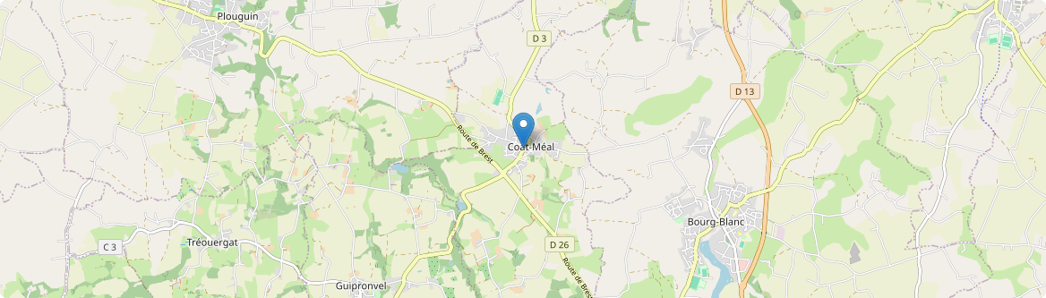 Coat-Méal - Carte