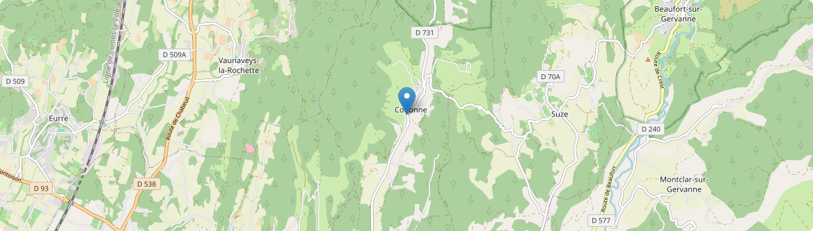 Cobonne - Carte