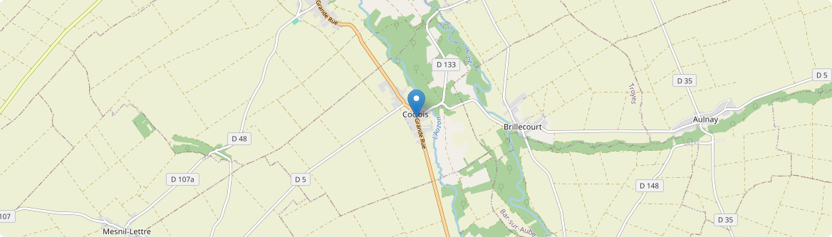 Coclois - Carte