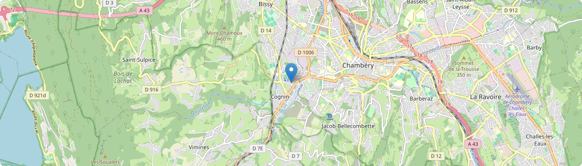 Cognin - Carte