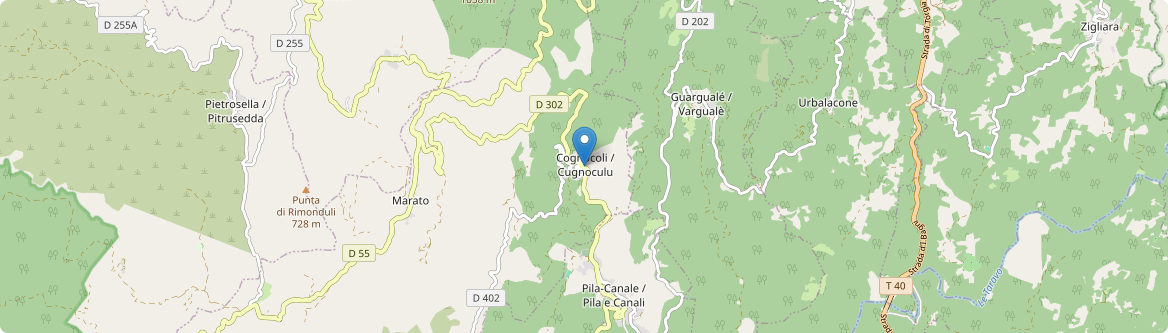 Cognocoli-Monticchi - Carte