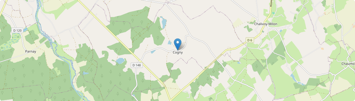 Cogny - Carte