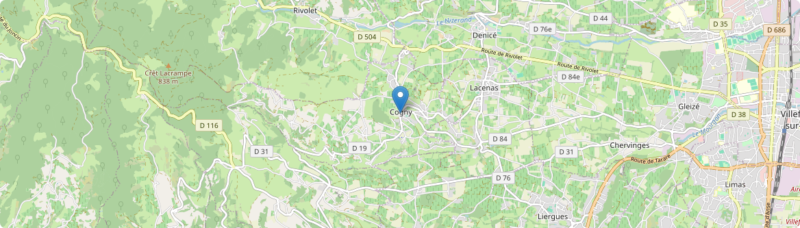 Cogny - Carte