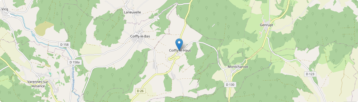 Coiffy-le-Haut - Carte