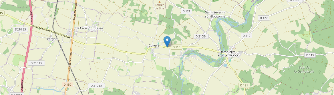 Coivert - Carte