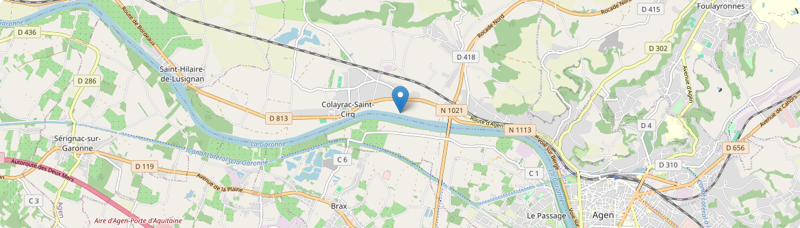 Colayrac-Saint-Cirq - Carte