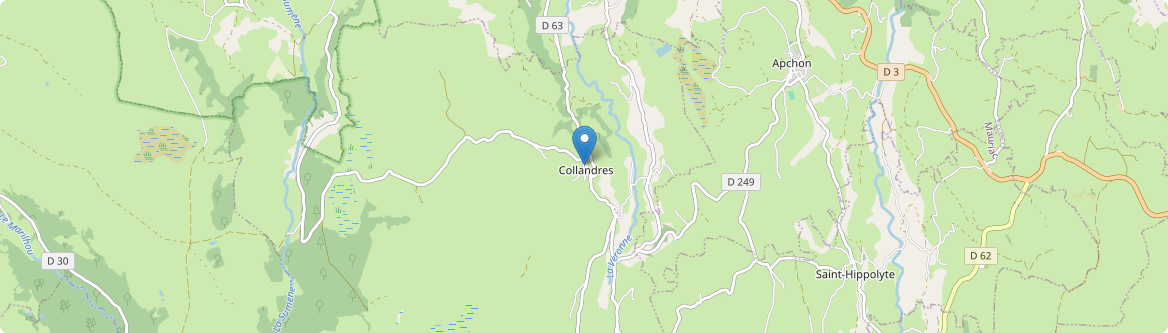 Collandres - Carte