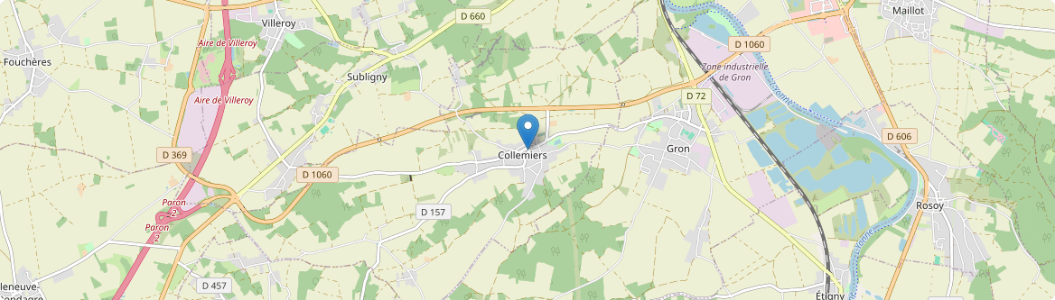 Collemiers - Carte