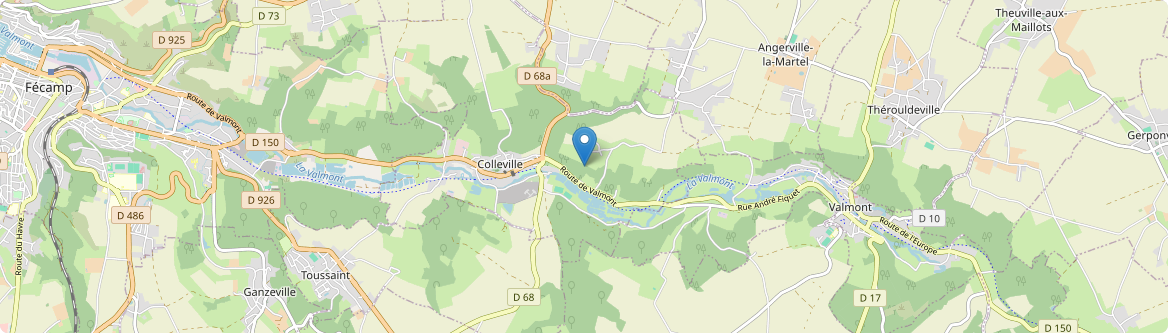 Colleville - Carte