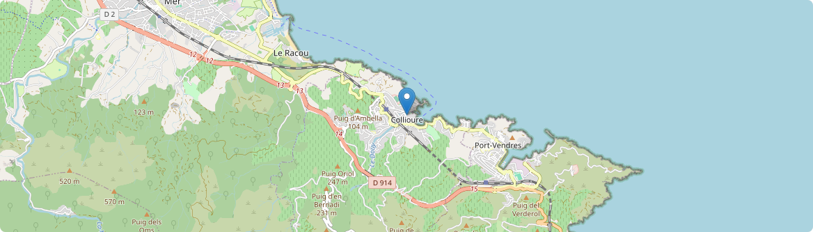 Collioure - Carte
