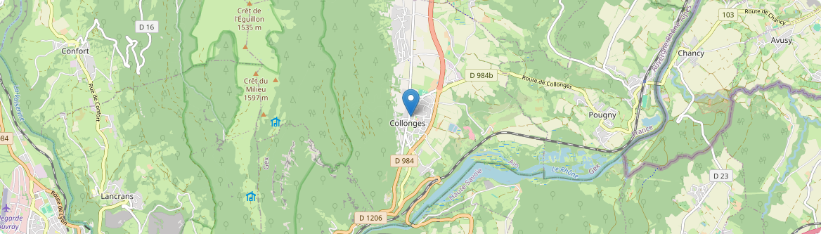 Collonges - Carte