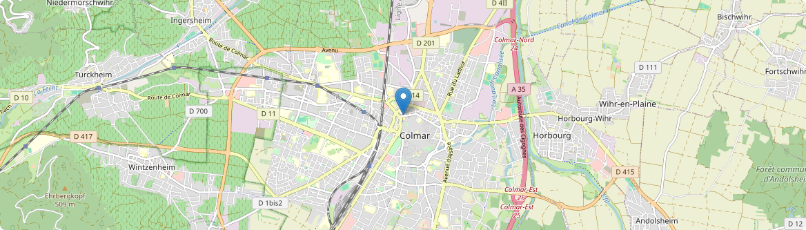 Colmar - Carte