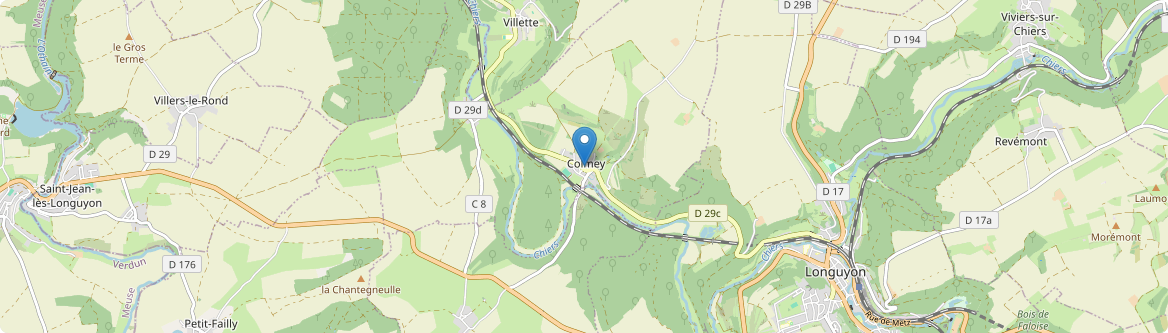 Colmey - Carte