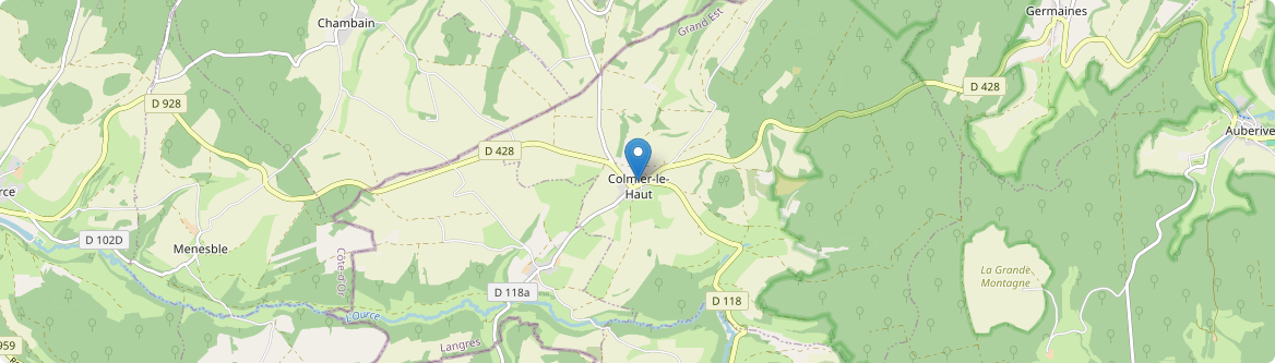 Colmier-le-Haut - Carte