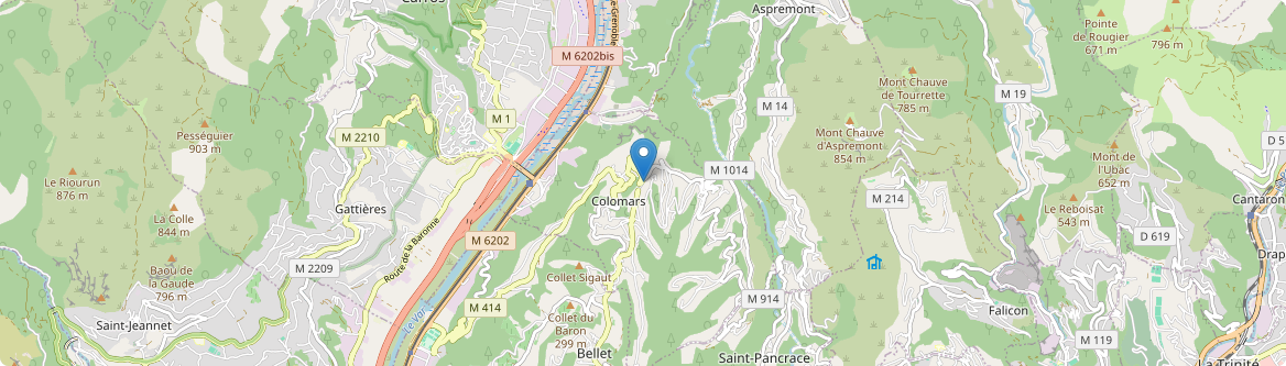 Colomars - Carte