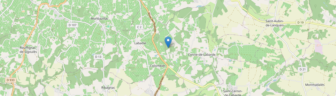 Colombier - Carte