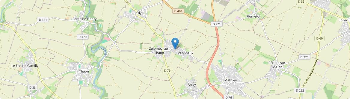 Colomby-Anguerny - Carte